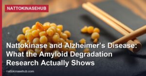 Nattokinase and Alzheimer’s Disease: What the Amyloid Degradation Research Actually Shows