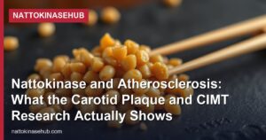 Nattokinase and Atherosclerosis: What the Carotid Plaque and CIMT Research Actually Shows
