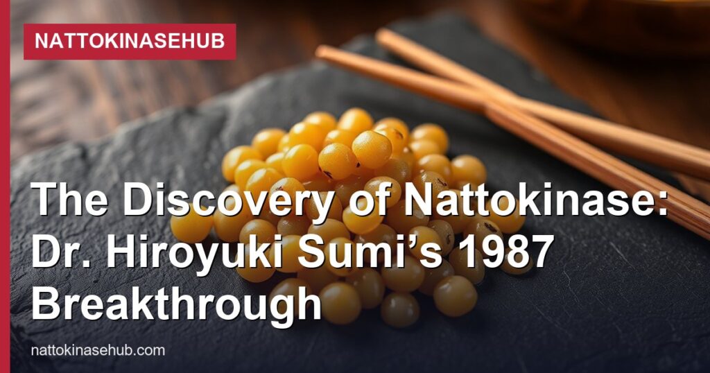 The Discovery of Nattokinase: Dr. Hiroyuki Sumi’s 1987 Breakthrough - NattokinaseHub