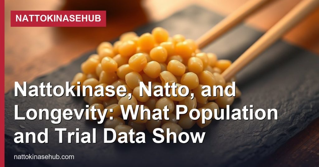Nattokinase, Natto, and Longevity: What Population and Trial Data Show - NattokinaseHub