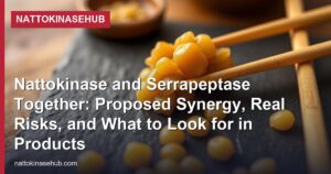 Nattokinase and Serrapeptase Together: Proposed Synergy, Real Risks, and What to Look for in Products