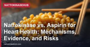 Nattokinase vs. Aspirin for Heart Health: Mechanisms, Evidence, and Risks