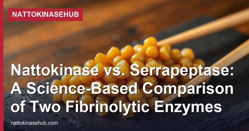 Nattokinase vs. Serrapeptase: A Science-Based Comparison of Two Fibrinolytic Enzymes - NattokinaseHub
