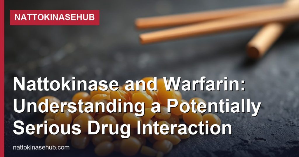 Nattokinase and Warfarin: Understanding a Potentially Serious Drug Interaction - NattokinaseHub