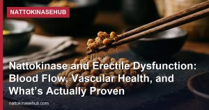 Nattokinase and Erectile Dysfunction: Blood Flow, Vascular Health, and What’s Actually Proven