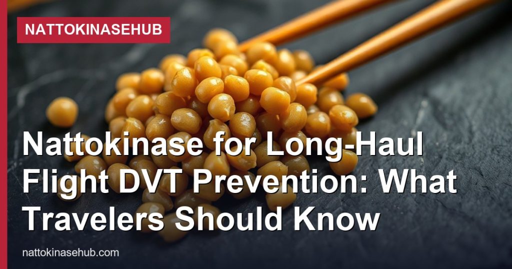 Nattokinase for Long-Haul Flight DVT Prevention: What Travelers Should Know - NattokinaseHub