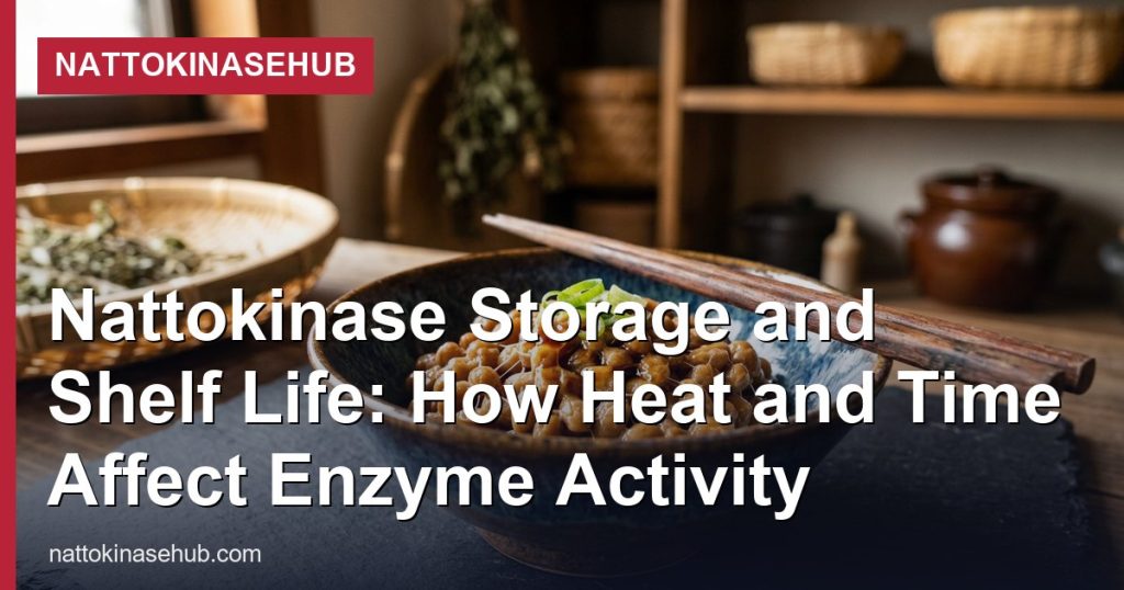Nattokinase Storage and Shelf Life: How Heat and Time Affect Enzyme Activity - NattokinaseHub