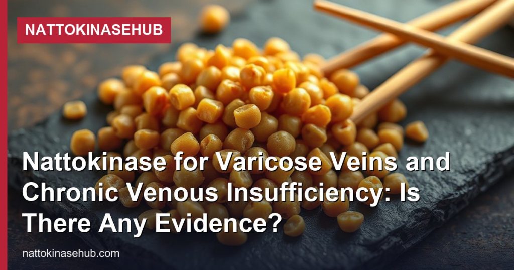 Nattokinase for Varicose Veins and Chronic Venous Insufficiency: Is There Any Evidence? - NattokinaseHub