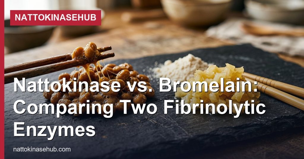 Nattokinase vs. Bromelain: Comparing Two Fibrinolytic Enzymes - NattokinaseHub